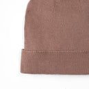 Knit Baby Pom Beanie in Mocha