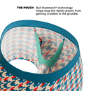 The Swanky | Retro Houndstooth Ball Hammock® Pouch Trunks Underwear
