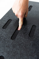 Beaver Tail Golf Simulator Mat (4ft x 5.5ft) with the Most Realistic Hitting Strip Insert for Joint Injury Prevention