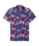 Patriotic Paradise Men's Polo by Tipsy Elves