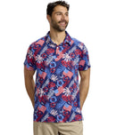 Patriotic Paradise Men's Polo by Tipsy Elves