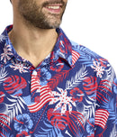 Patriotic Paradise Men's Polo by Tipsy Elves