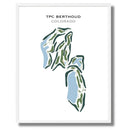 TPC Berthoud, Colorado - Printed Golf Course
