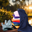 Pro Towels Blankets - Small Jewel Velour Golf Towel: Corner Grommet & Hook Pack of 6