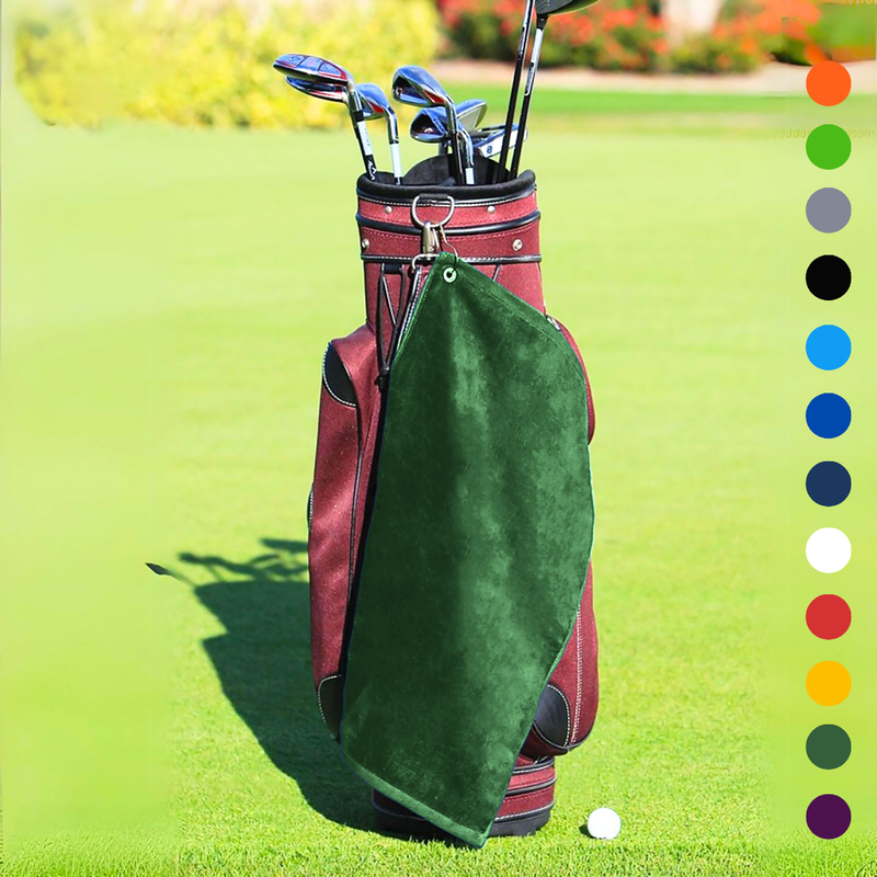 Pro Towels Blankets - Medium Diamond Velour Golf Towel: Corner Grommet & Hook Pack of 4