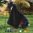 Pro Towels Blankets - Platinum Velour Golf Towel Corner Grommet & Hook Pack of 3