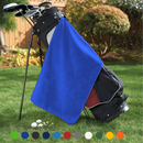 Pro Towels Blankets - Platinum Velour Golf Towel Corner Grommet & Hook Pack of 3