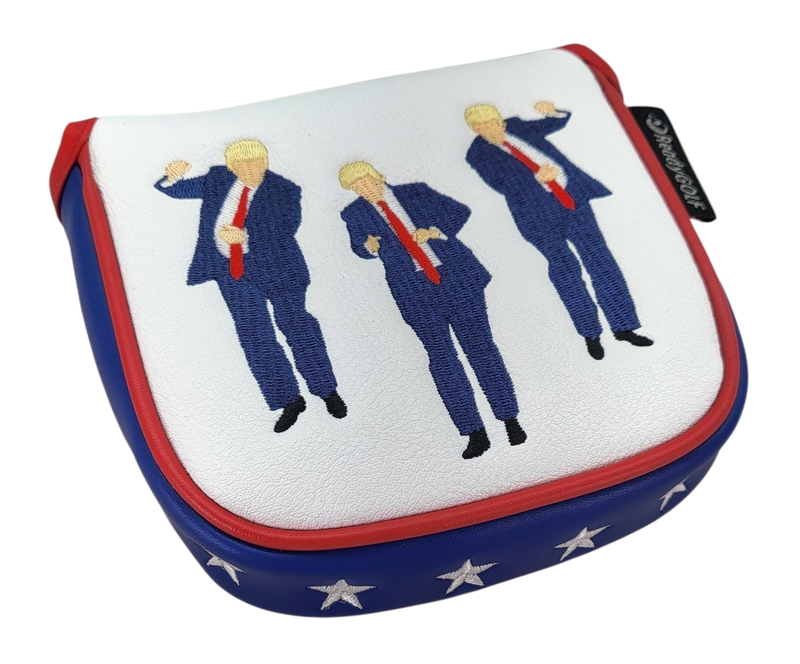L.A.B. DF3 Embroidered Center Shaft Putter Cover by ReadyGOLF - Trump Birdie Dance