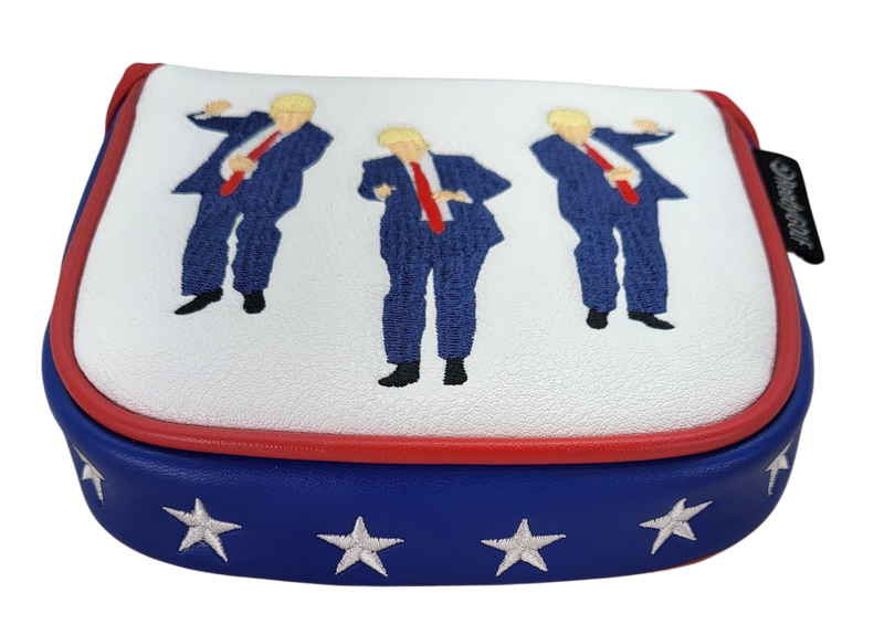 L.A.B. DF3 Embroidered Center Shaft Putter Cover by ReadyGOLF - Trump Birdie Dance