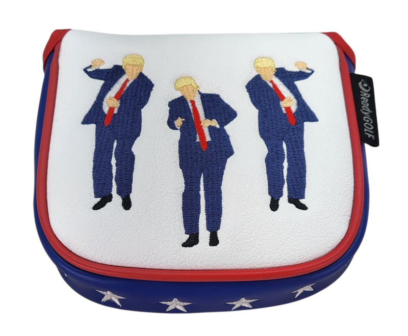 L.A.B. DF3 Embroidered Center Shaft Putter Cover by ReadyGOLF - Trump Birdie Dance