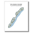 The Ocean Course at Kiawah Island, South Carolina - Printed Golf Courses