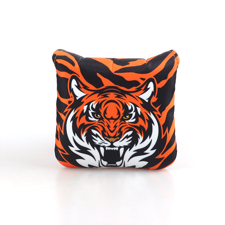 Tiger Square Mallet Putter Cover