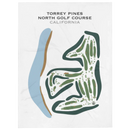 Torrey Pines North Course, California - Printed Golf Courses