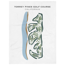 Torrey Pines Golf Course, California - Printed Golf Courses