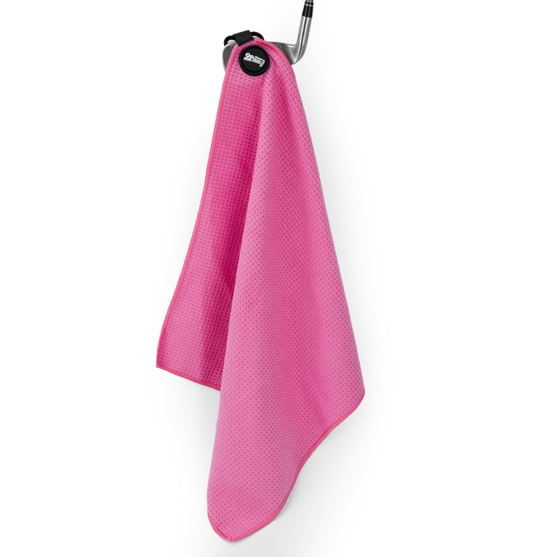 2Putt Golf - Hot Pink Magnetic Golf Towel