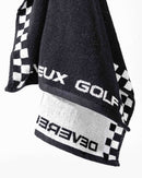Skull Caddie Knitted Towel - Black / White