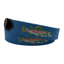 Speckled Trout Fishing Needlepoint Belt by Charleston Belt