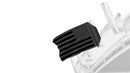 USA Black 12"x18" Forever Wave Flag for Boats