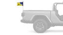 USA Gadsden 12"x18" Forever Wave Flag for Jeep Wrangler LJ 2003-2006