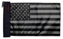 USA Subdued Tactical 12"x18" Forever Wave Flag for Jeep Wrangler JLU 4-Door 2018-Present