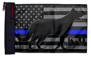 USA Subdued Thin Blue Line K9 12"x18" Forever Wave Flag for Jeep Wrangler YJ 1986-1995