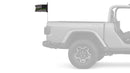 USA Subdued Thin Green Line 12"x18" Forever Wave Flag for Jeep Wrangler YJ 1986-1995