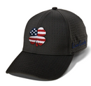 Black Clover: Premium Hat - USA Perf (Black with USA Clover) Hats