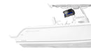 USA Subdued Thin Blue Line Punisher 12"x18" Forever Wave Flag for Boats