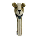 Sunfish: Hand Knit Wool Headcover - Dog (Driver, Fairway, Hybrid, or Set)
