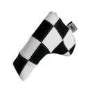 Sunfish: Blade Putter Covers - Black and White Checkered Golf Club Headcovers