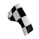 Sunfish: Blade Putter Covers - Black and White Checkered Golf Club Headcovers
