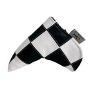 Sunfish: Blade Putter Covers - Black and White Checkered Golf Club Headcovers