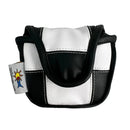Sunfish: Mallet Putter Covers - Black and White Checkered