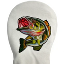 Sunfish: Embroidered Premium Leather Driver Headcover - Largemouth Bass