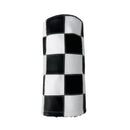 Sunfish: Fairway Headcover - Black and White Checkered Stitched