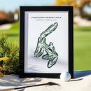 Pinehurst Resort No. 2 Country Club, North Carolina - Printed Golf Courses