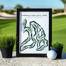 Harbour Town Golf Links, Hilton Head, South Carolina - Printed Golf Courses