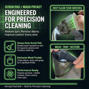 Magna-Anchor™ Magnetic Golf Towel – Stubby (16×24)