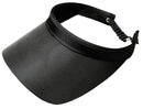 Glove It: Solid Coil Golf Visors - Black