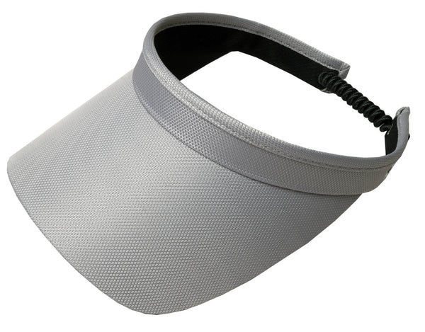 Glove It: Solid Coil Golf Visors - Grey