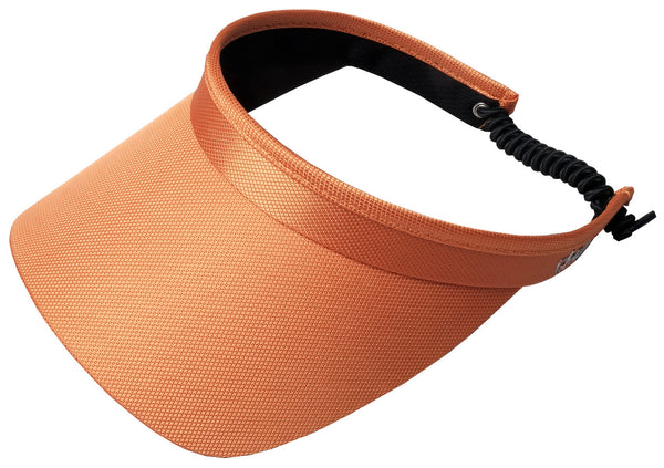 Glove It: Solid Coil Golf Visors - Orange