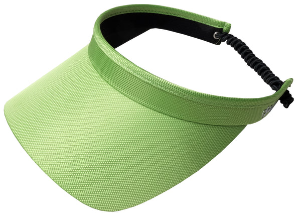 Glove It: Solid Coil Golf Visors - Lime