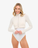 BloqUV: Women's UPF 50 Full Zip Crop Top (4010)