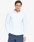 BloqUV: Men's Long Sleeve Mock Zip Top (12001)