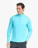 BloqUV: Men's Long Sleeve Mock Zip Top (12001)