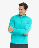 BloqUV: Men's Long Sleeve Mock Zip Top (12001)
