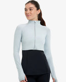 BloqUV: Women's UPF 50 Full Zip Crop Top (4010)