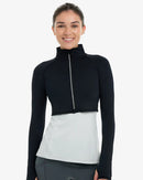 BloqUV: Women's UPF 50 Full Zip Crop Top (4010)