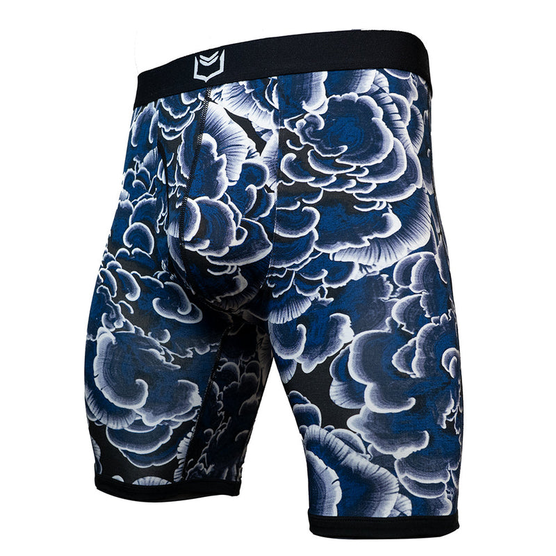 SHEATH V Bamboo Trametes Men's 8" Sports Performance Boxer Brief