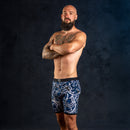 SHEATH V Bamboo Trametes Men's 8" Sports Performance Boxer Brief